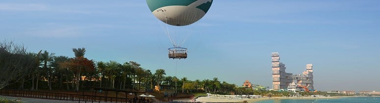 dubai balloon atlantis